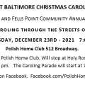 51. Baltimorskie Kolędowanie / 51st Annual East Baltimore Christmas Caroling - Fells Point 