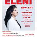 Concert Eleni, September 30, 2016          