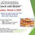 Lunch ze Śledzikiem, March 3, 2019  