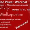 Rekolekcje Wielkopostne, Marzec 10-13, 2018    