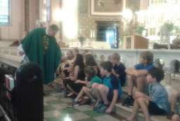 2016-09-18, Pierwsza Msza Św. z kazaniem dla dzieci / First Holy Mass with the sermon for children