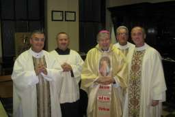 October 14, 2013 Pastoral visitation by Bishop Madden / Wizytacja parafii przez biskupa Maddena   